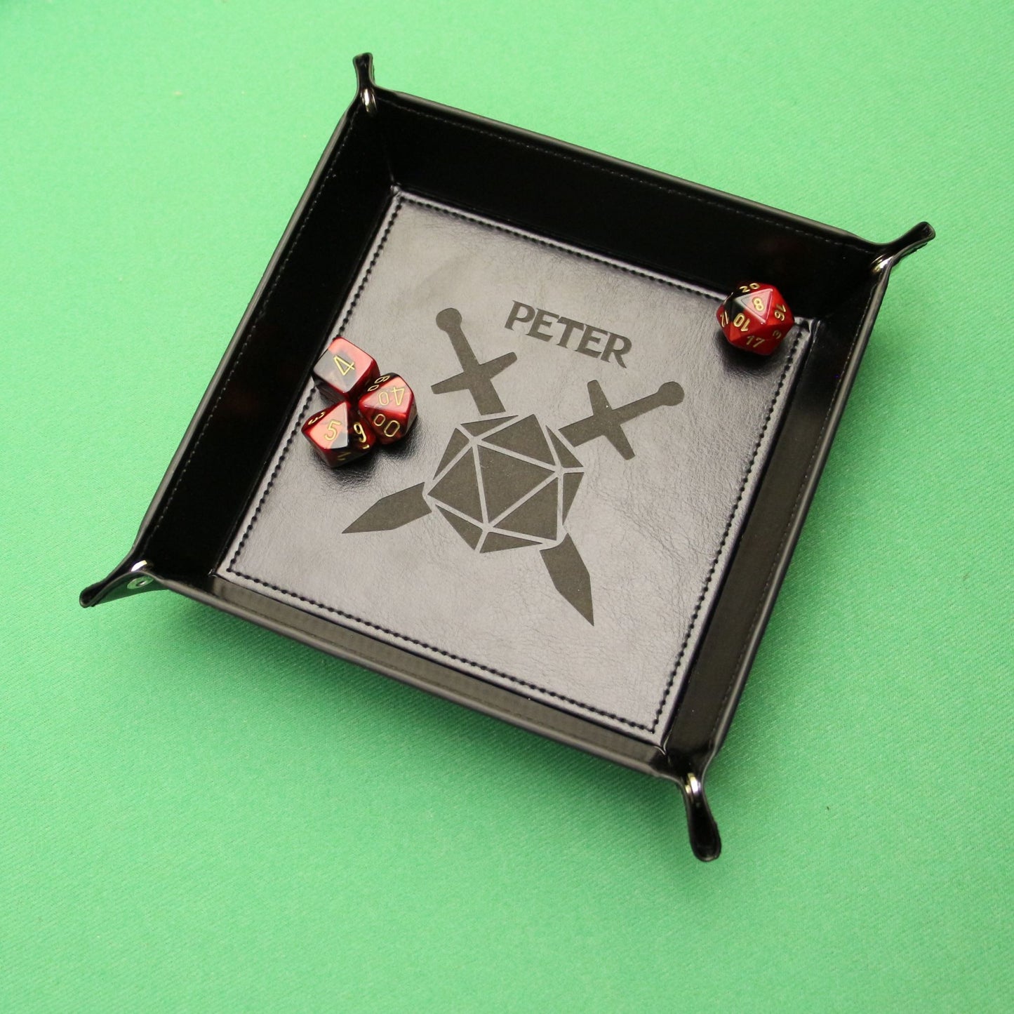 Engraved Dice tray