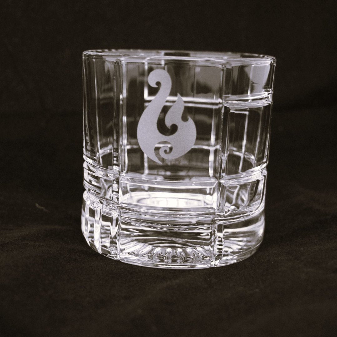 Etched Luxury Whisky Glass