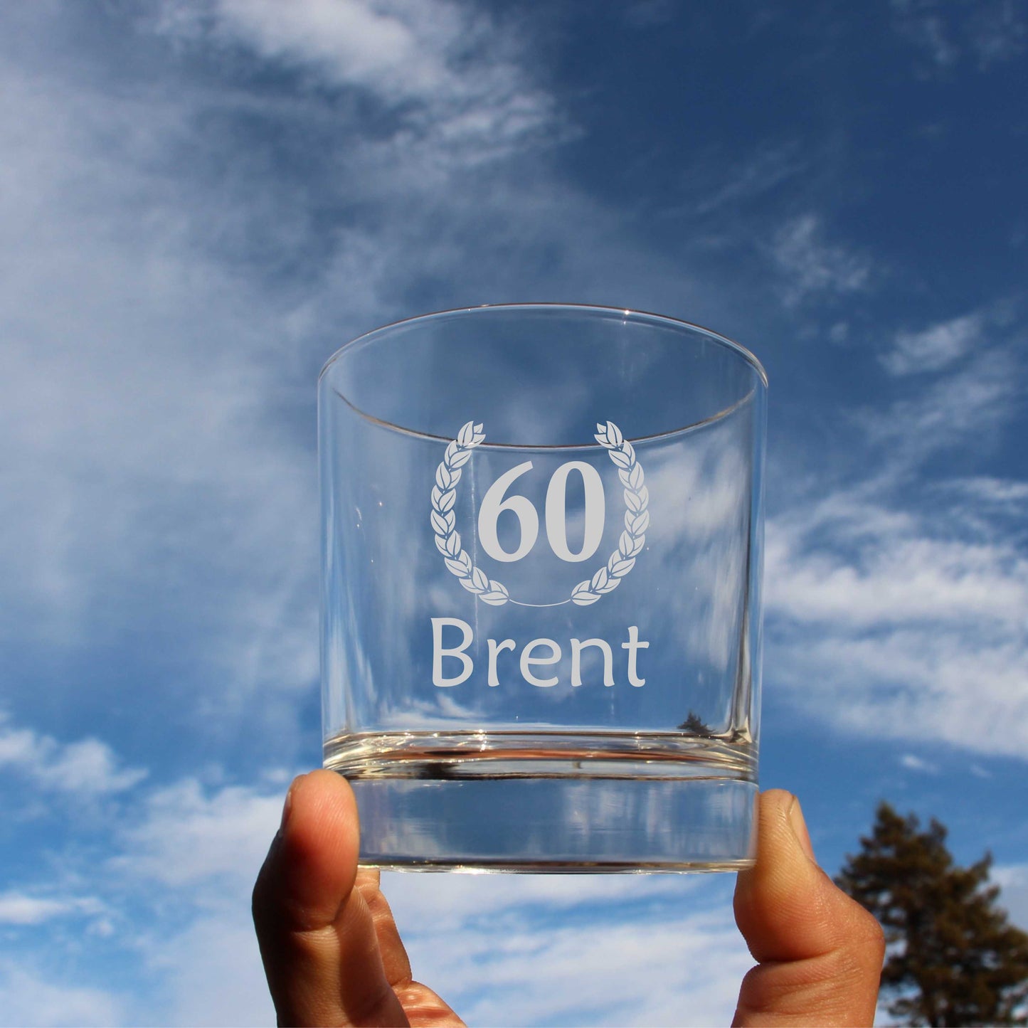 Engraved Whisky glass set