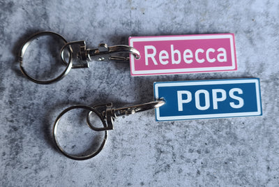 Personalised Keyring