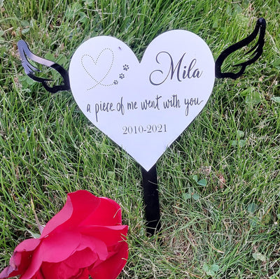 Personalised engraved garden memorial  - Small - Etch Cetera 